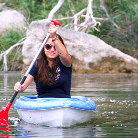 Kayak en Coahuila